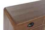 Komoda Retro brązowa z plecionką wiedeńską - Item International 4