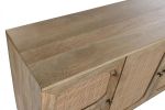 Komoda Retro rattanowa drewno mango Squares - Item International 6