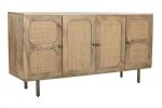 Komoda Retro rattanowa drewno mango Squares - Item International 2