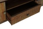 Komoda Retro szafka RTV pod TV drewno sheesham  - Item International 4