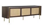 Komoda RTV Capri drewno mango rattan - Item International 2