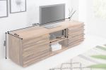 Komoda RTV pod TV Relief sheesham  - Invicta Interior 9