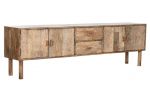 Komoda RTV Solaris 3D drewno mango 180 cm 2