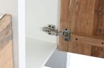 Komoda Santorini wood drewniana biała 160 cm - Item International 11