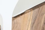 Komoda Santorini wood drewniana biała 160 cm - Item International 16
