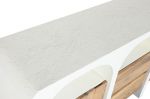 Komoda Santorini wood drewniana biała 160 cm - Item International 14