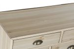 Komoda Scandi natur 120 cm - Item International 4