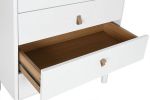 Komoda Simply skandynawska biała z szufladami  - Item International 4