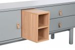 Komoda Simply skandynawska szara RTV pod TV - Item International 10