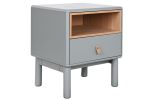 Komoda Simply skandynawska szara szafka nocna - Item International 2