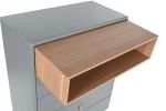 Komoda Simply skandynawska szara z szufladami - Item International 6
