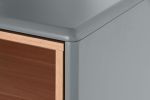 Komoda Simply skandynawska szara z szufladami - Item International 8