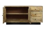Komoda skandynawska drewno mango - Item International 4