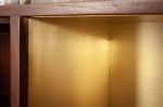 Komoda Straight 120cm drewniana złota  - Invicta Interior 7