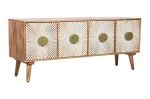Komoda Sunset drewniana mango szafka RTV pod TV - Item International 2