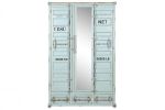 Komoda szafa garderoba Container niebieska - Item International 1