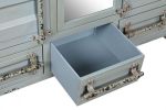 Komoda szafa garderoba Container niebieska - Item International 6