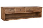 Komoda szafka RTV Rewood drewniana - Item International 2