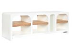 Komoda szafka RTV Santorini wood drewniana biała - Item International 6