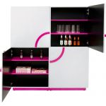 Komoda Tresor white pink Karim Rashid x KARE Design - Kare Design 5