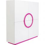 Komoda Tresor white pink Karim Rashid x KARE Design - Kare Design 3