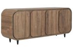 Komoda Valente z litego drewna tekowego z recyklingu - Item International 2
