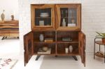 Komoda Witryna Amazonas 140cm drewno sheesham  - Invicta Interior 5