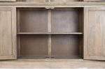 Komoda witryna Country style drewniana - Item International 4