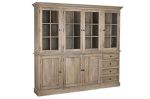 Komoda witryna Country style drewniana - Item International 2