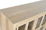 Komoda witryna drewniana Cristal z drewna mango 170 cm - Item International 5