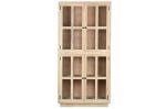 Komoda witryna drewniana Cristal z drewna mango - Item International 1