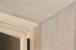 Komoda witryna drewniana Cristal z drewna mango RTV pod TV - Item International 7