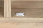 Komoda witryna drewniana Cristal z drewna mango RTV pod TV - Item International 4