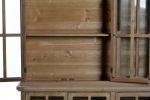 Komoda witryna drewniana natur  - Item International 3