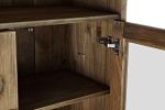 Komoda witryna Wood Craft drewno z recyklingu  - Item International 4