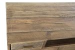 Komoda Wood Craft drewno sosnowe RTV pod TV 180 cm 6
