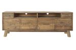 Komoda Wood Craft drewno sosnowe RTV pod TV 180 cm - Item International 1