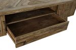Komoda Wood Craft drewno z recyklingu RTV pod TV 180 cm - Item International 5