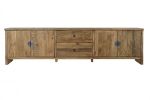 Komoda Wood Craft drewno z recyklingu RTV pod TV 240 cm  1