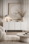 Komoda z drewna mango biała - Item International 3