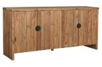 Komoda z drewna z recyklingu z uchwytami - Item International 2