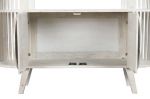 Komoda z półkami Lunaro drewno mango white 5