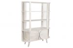 Komoda z półkami Lunaro drewno mango white 2