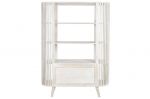 Komoda z półkami Lunaro drewno mango white 3