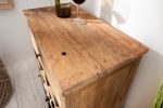 Komoda z regałem na wino Hemingway drewniana - Invicta Interior 4