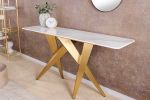 Konsola Art Living 140 cm biały marmur - Invicta Interior 3