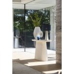Konsola Cement terrazzo biała  - Light & Living 2
