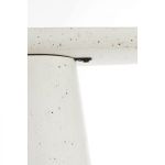 Konsola Cement terrazzo biała  - Light & Living 5