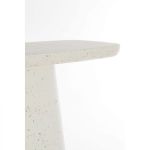 Konsola Cement terrazzo biała  - Light & Living 4
