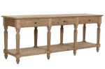 Konsola drewniana Farmhouse Lodge 200 cm 2